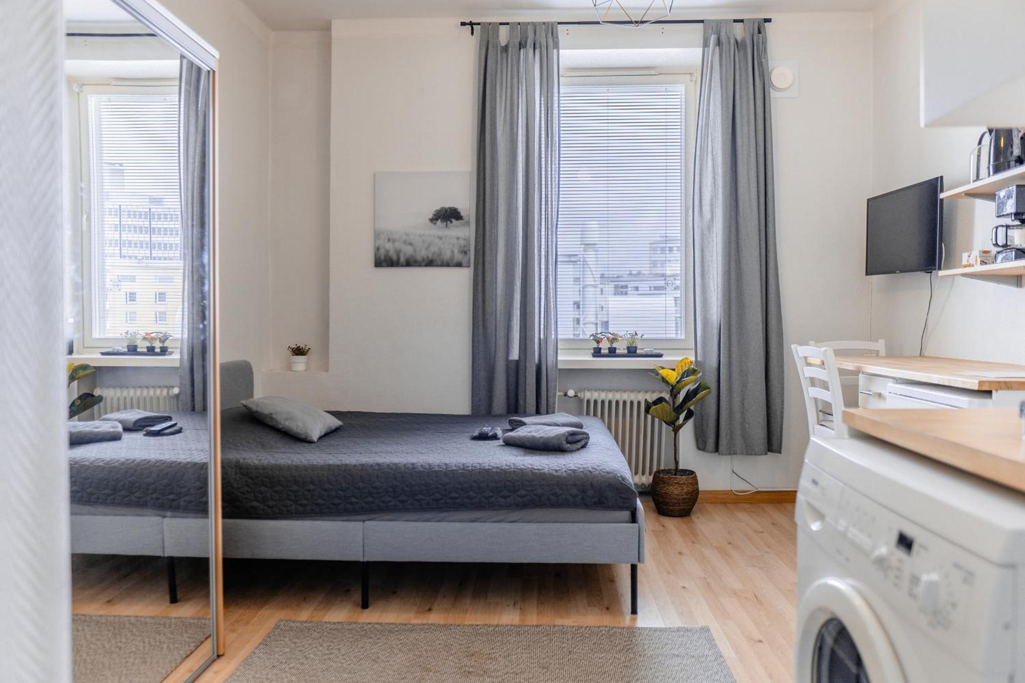 Nordstay - Stylish Central Studio Self Check-In Helsinki Extérieur photo